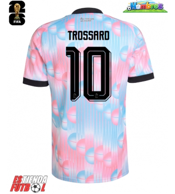 Bélgica Leandro Trossard #10 Segunda Equipación Mundial 2026 Manga Corta